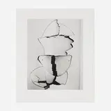 Wallboard (from the Abstractions I portfolio) by Brett Weston, 1976, vintage gelatin silver print, sold Aug 2023