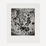 Pan Grease (from the Abstractions II portfolio) by Brett Weston, 1976, vintage gelatin silver print, sold Aug 2023