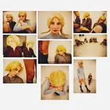 Vanessa Beecroft, VB 09: Ein Blonder Traum, 1995, C-print