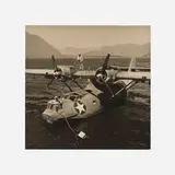 Horace Bristol, Topping-Off Gas Tank on Patrol Plane