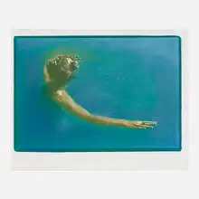 Kenda North, Steph in Water, 1978, vintage hand-colored dye transfer print