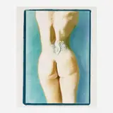 Kenda North, Barbara's Back, 1978, vintage hand-colored dye transfer print