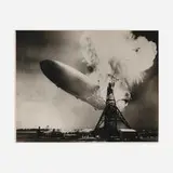 Sam Shere, Explosion of the Hindenburg, Lakehurst, New Jersey, gelatin silver print