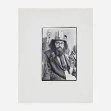 Fred W. McDarrah, Allen Ginsberg, gelatin silver print