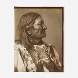 Cheyenne by Edward S. Curtis, gelatin silver print, sold Aug 2023
