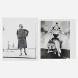 Weegee, Two distortion photographs