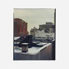 Untitled (New York City Rooftops) by James Welling, c. 2001, C-print, sold Aug 2023