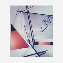 Barbara Kasten, Construct PC/1A, 1981, Polaroid
