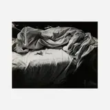 Imogen Cunningham, The Unmade Bed, gelatin silver print