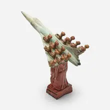 Steve Tobin, Untitled, 2000, hand-painted bronze