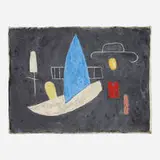 T.L. Solien, The Brothers: Daniel, 1980, mixed media on canvas