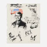 Jamie Wyeth, Jimmy Carter Inaugural (from the Inaugural Impressions portfolio), 1977, lithograph in colors