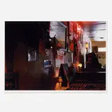 William Eggleston, Untitled (Bar, American Flags, Memphis, Tennessee)