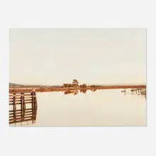 Elger Esser, Cutting Wharf II (from the Six American Sunsets series), 2008, Epson Ultrachrome K3 inkjet