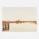 Elger Esser, Cutting Wharf II (from the Six American Sunsets series), 2008, Epson Ultrachrome K3 inkjet