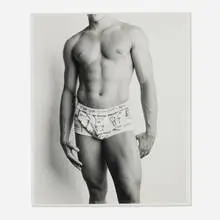 Mark Gonzales, Mark Gonzales x Calvin Klein, 1996, gelatin silver print