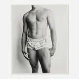 Mark Gonzales, Mark Gonzales x Calvin Klein, 1996, gelatin silver print