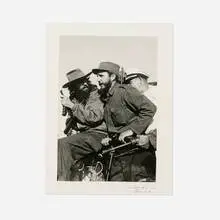 Luis Korda, Fidel Castro and Camilo Cienfuegos, Havana, 8th January 1959, gelatin silver print