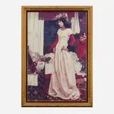 Yasumasa Morimura, Queen and Dog, 1991, C-print on canvas in artist's frame