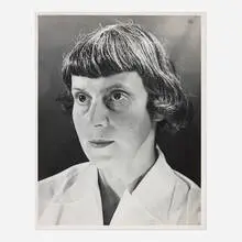 Ilse Bing, Self Portrait, 1945, vintage gelatin silver print