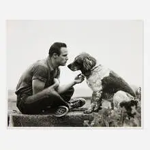 Art Shay, Marlon Brando, gelatin silver print