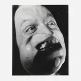 Nathan Lerner, Focused View for Camera: Brown's Face, gelatin silver print