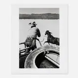 Ernst Haas, On the Set of "The Misfits", Nevada, gelatin silver print