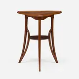 Louis Majorelle, Marquetry occasional table with poppies