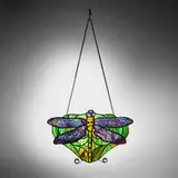 Dragonfly light screen by Tiffany Studios, c. 1905, leaded glass, patinated bronze, sold Apr 2025