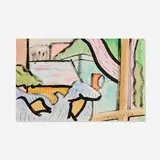 Lloyd Raymond Ney, New Hope Scene (Window)