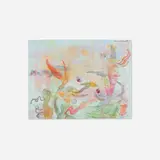Untitled by Tobias Musicant, mixed media on canvas, sold Apr 2023