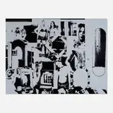 David Ratcliff, Mirrors, 2005, spray enamel on canvas