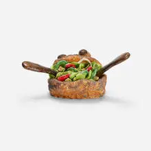 David Gilhooly, Salad, c. 1975, glazed ceramic