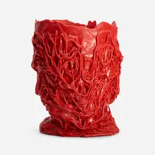 Vase by Gaetano Pesce, c. 2000, resin, sold Apr 2022