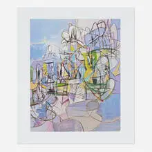 George Condo, Full Sweep, 2011, offset lithograph in colors