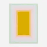 Richard Anuszkiewicz, Untitled (Annual Edition), 1976, screenprint on masonite