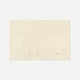 Ludwig Mies van der Rohe, Sketch for the Resor House interior, Jackson Hole, Wyoming