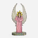 Michael Finster, The Guardian Angel, 1988, acrylic on wood