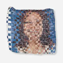 Jarbas Lopes, Politico–Solange, c. 2000, woven plastic