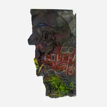 Anthony Burdin, McFetus Sessions: VII – XXIII, VII – XX, c. 2005, mixed media