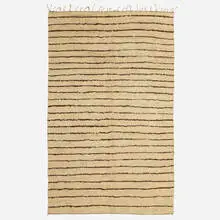 Pile carpet by Moroccan, c. 1970, hand-knotted wool, sold Apr 2022