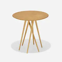 Lawrence Laske, Toothpick Cactus table, model 81TR20, 1993, bird's-eye maple, maple