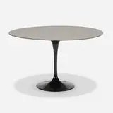 Eero Saarinen, Dining table, c. 1990, Corian, enameled aluminum