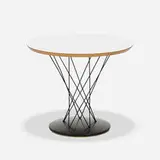 Isamu Noguchi, Occasional table, model 87, laminate over plywood, enameled steel