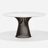 Warren Platner, Dining table, model 3716T, marble, enameled steel