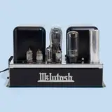 McIntosh, MC30 tube amplifier, serial no. 7E358, 1954, enameled steel, chrome-plated steel, aluminum, glass