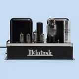 McIntosh, MC30 tube amplifier, serial no. 7E358, 1954, enameled steel, chrome-plated steel, aluminum, glass