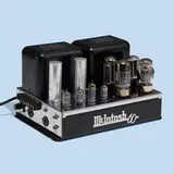 McIntosh, MC60 tube amplifier, serial no. 1F702, 1955, chrome-plated steel, enameled steel, aluminum