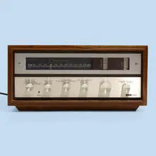 Harman Kardon, Citation III-X FM stereo tuner, serial no. 5264544, c. 1960, walnut, aluminum, acrylic