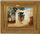 Marcus Waterman, Algerian House, Oil on canvas